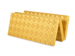 NỆM BÔNG ÉP – NỆM GẤP 3 VẢI GẤM KIM CƯƠNG